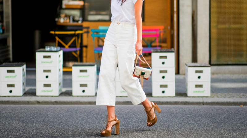 Свободные брюки стиль