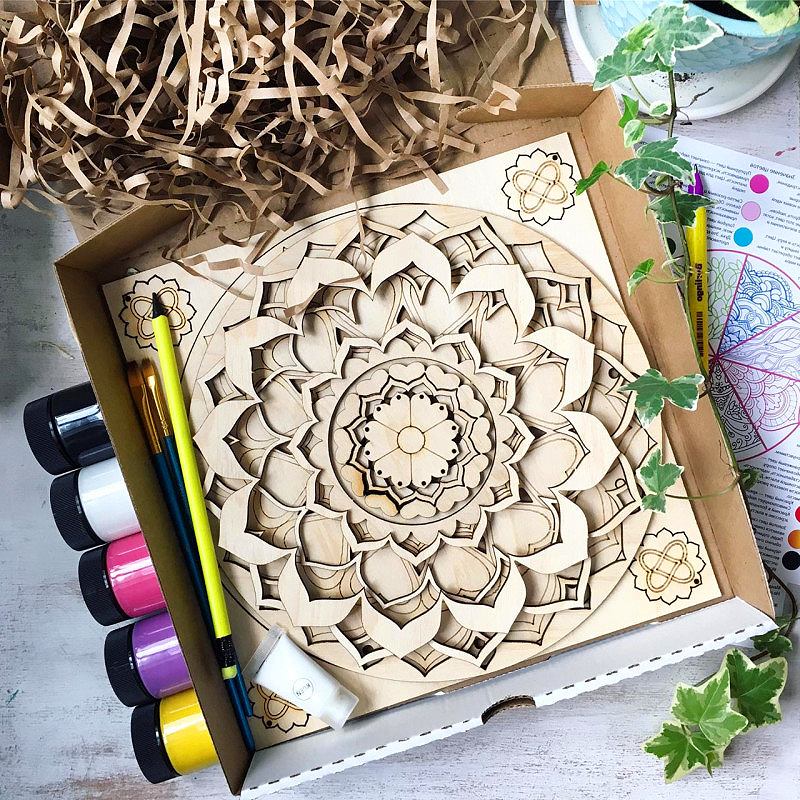 Мандалотерапия рисование