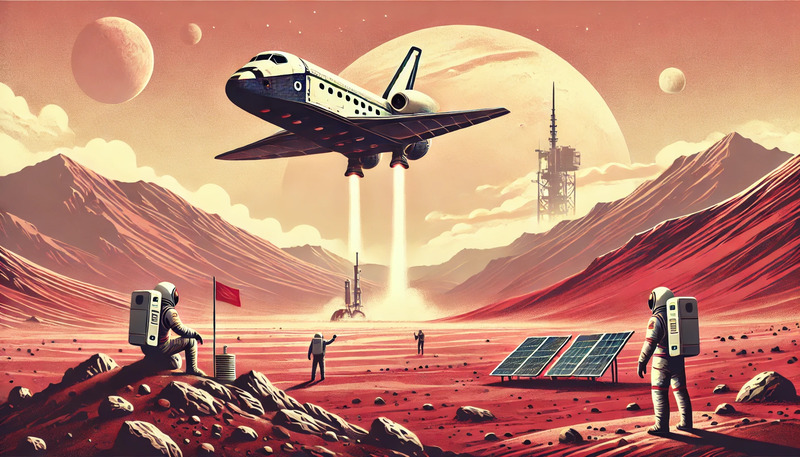 Полет на марс