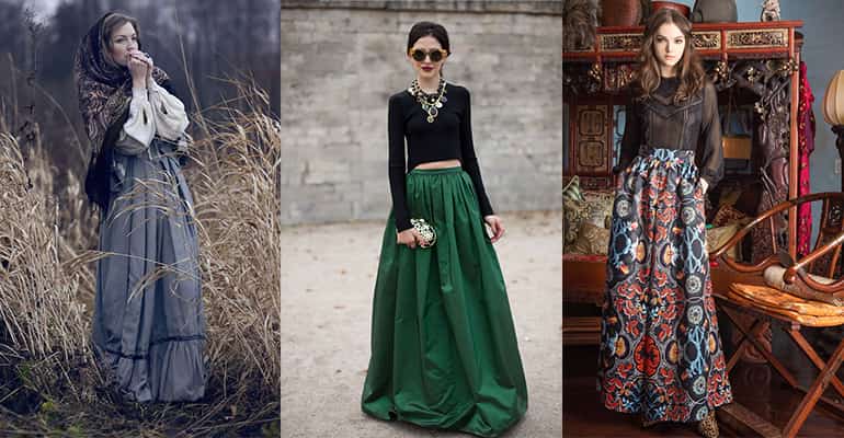 Богемные юбки