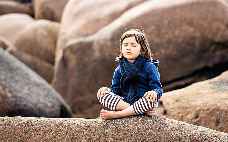 Медитация для детей на природе