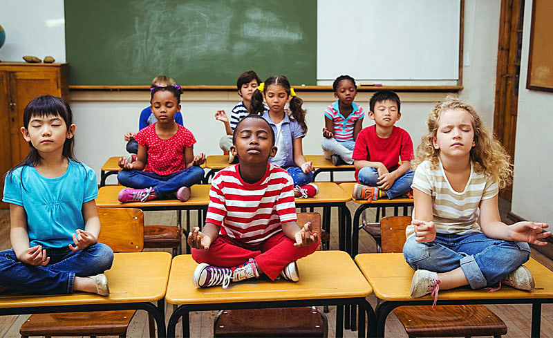 Медитация в школах