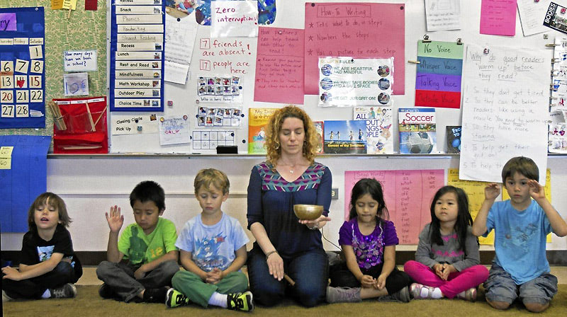 Медитация для детей в школах