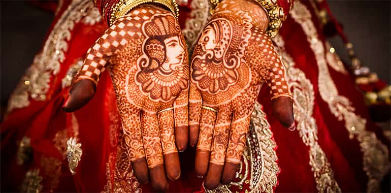 Мехенди на ладонях