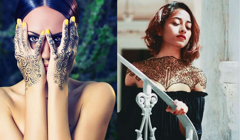 Современный стиль мехенди