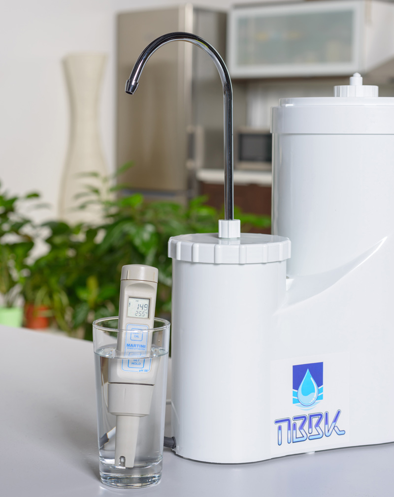 Очистка воды прибором ПВВК