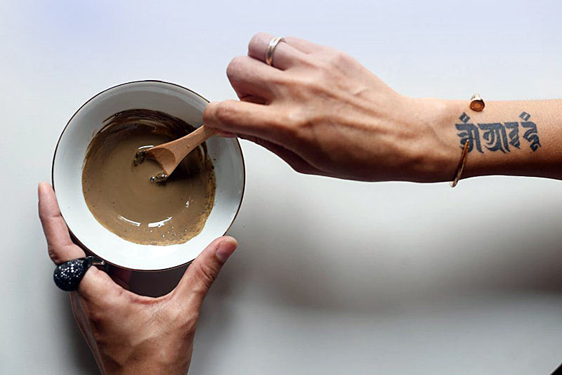 Натуральная маска для омоложения лица