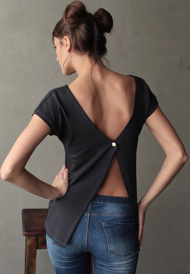 Модная футболка для беременных