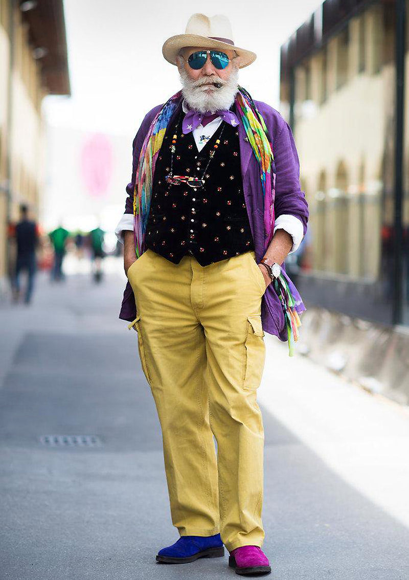 Модный старик