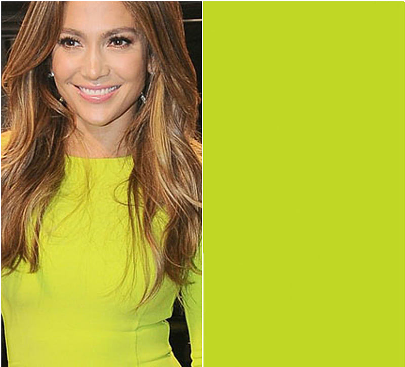 Модный цвет 2018 Lime Punch