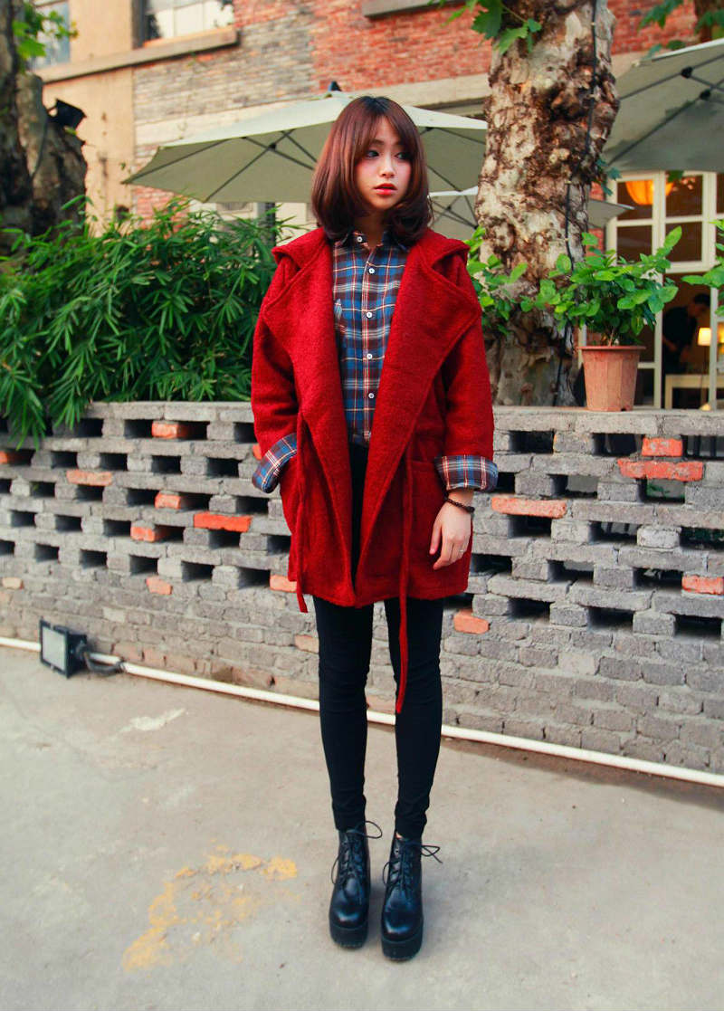 Модный цвет красный