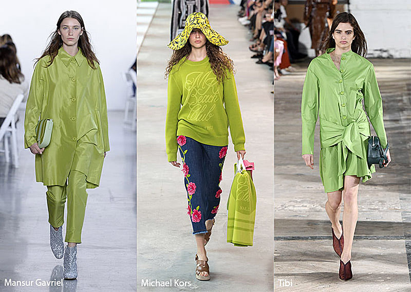 Модный цвет сезона весна лето 2019 — Pepper Stem