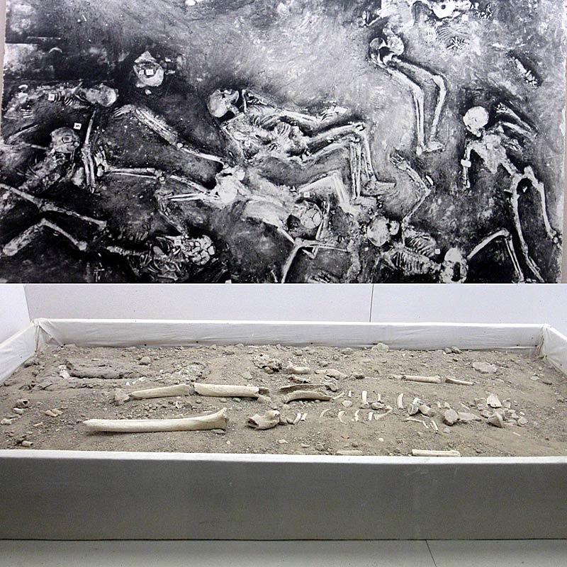 Останки жителей Мохенджо-Даро