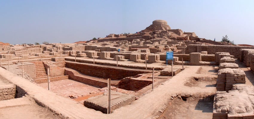 Остатки города Мохенджо-Даро