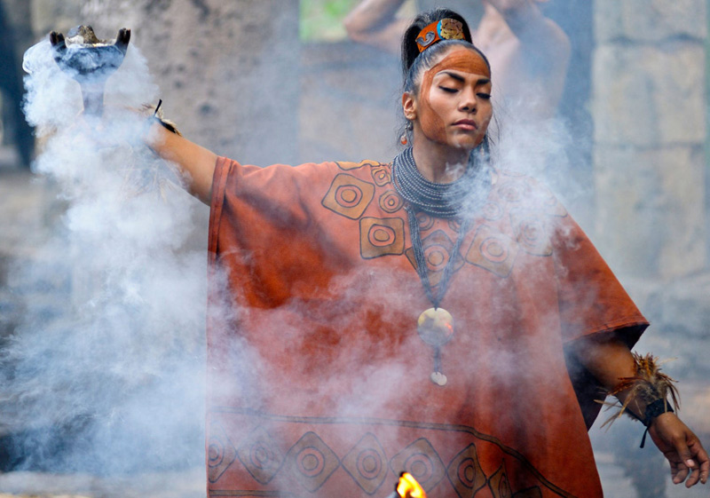 Волны мозга у шаманов