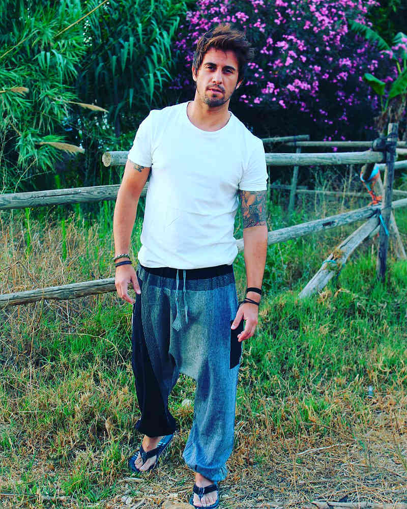 Мужской бохо стиль и брюки