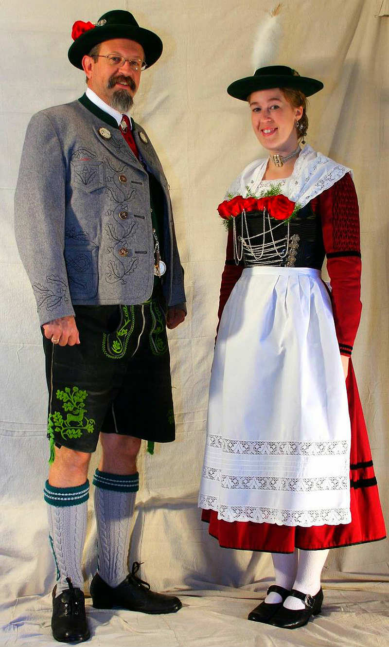 Немецкий мужской костюм