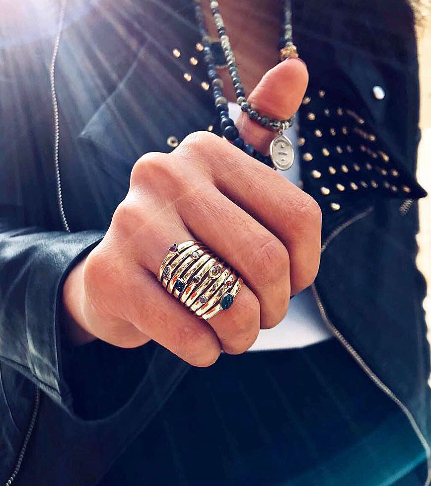 Набор колец Наваратна