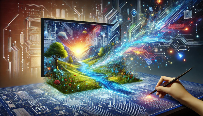 Нейросеть создает картинки