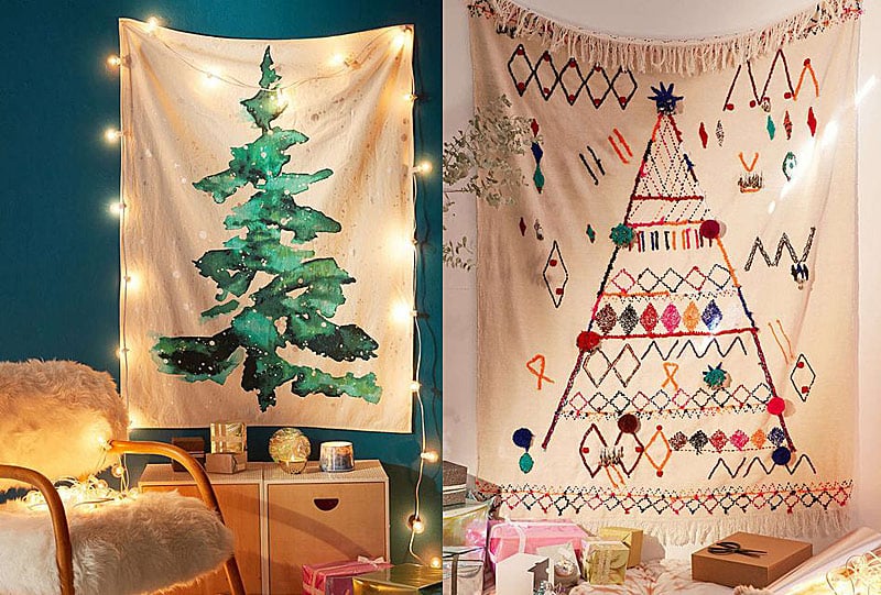 Елки бохо-шик на Новый год