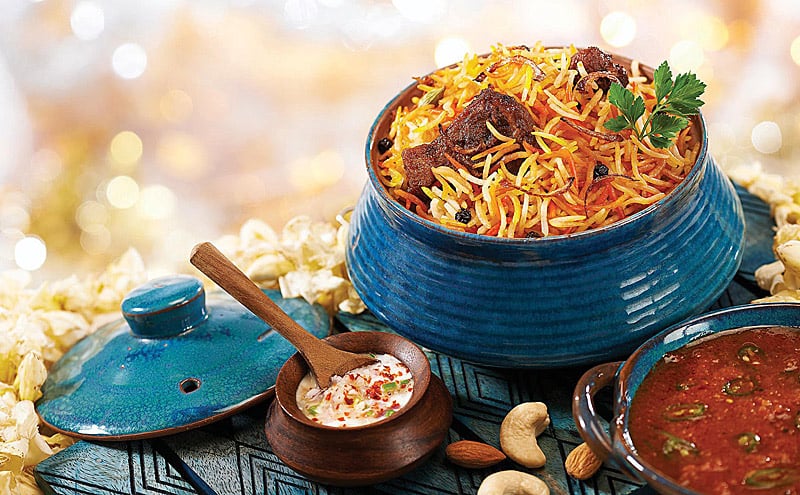 Праздничное блюдо на Новый год в Индии