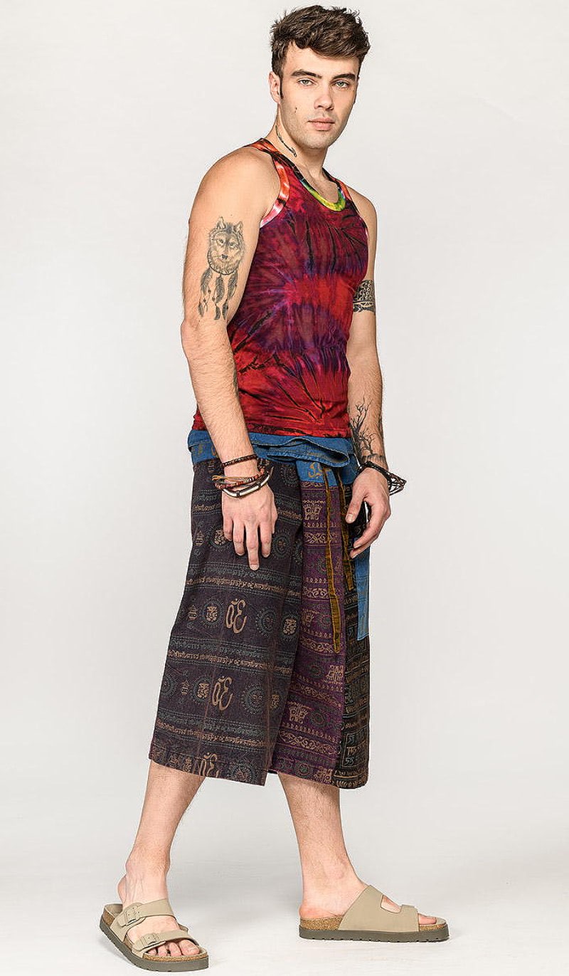 Мужчины и костюм для йоги