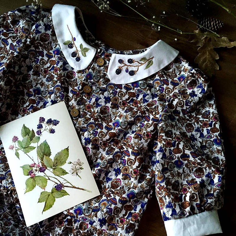 Одежда вышивкой в стиле бохо