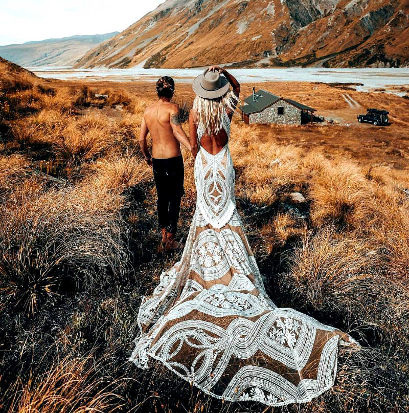 Бохо одежда — платья с вышивкой