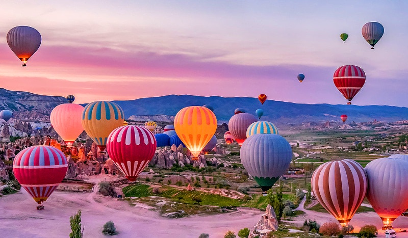 День святого валентина в Каппадокии