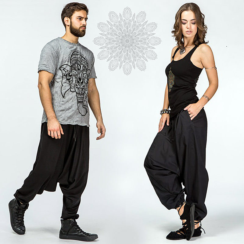 Одежда оверсайз — штаны алладины