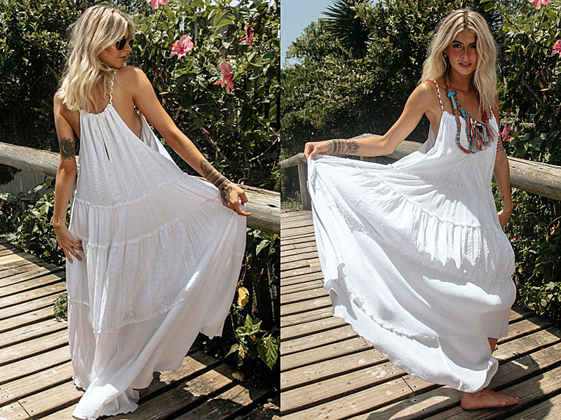 Сарафан в стиле оверсайз