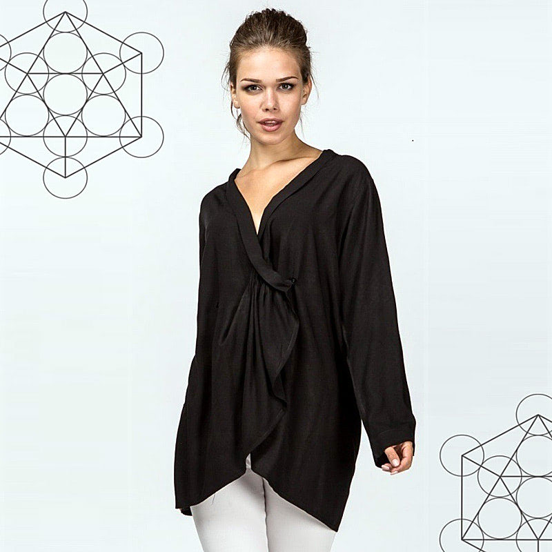 Одежда оверсайз блуза