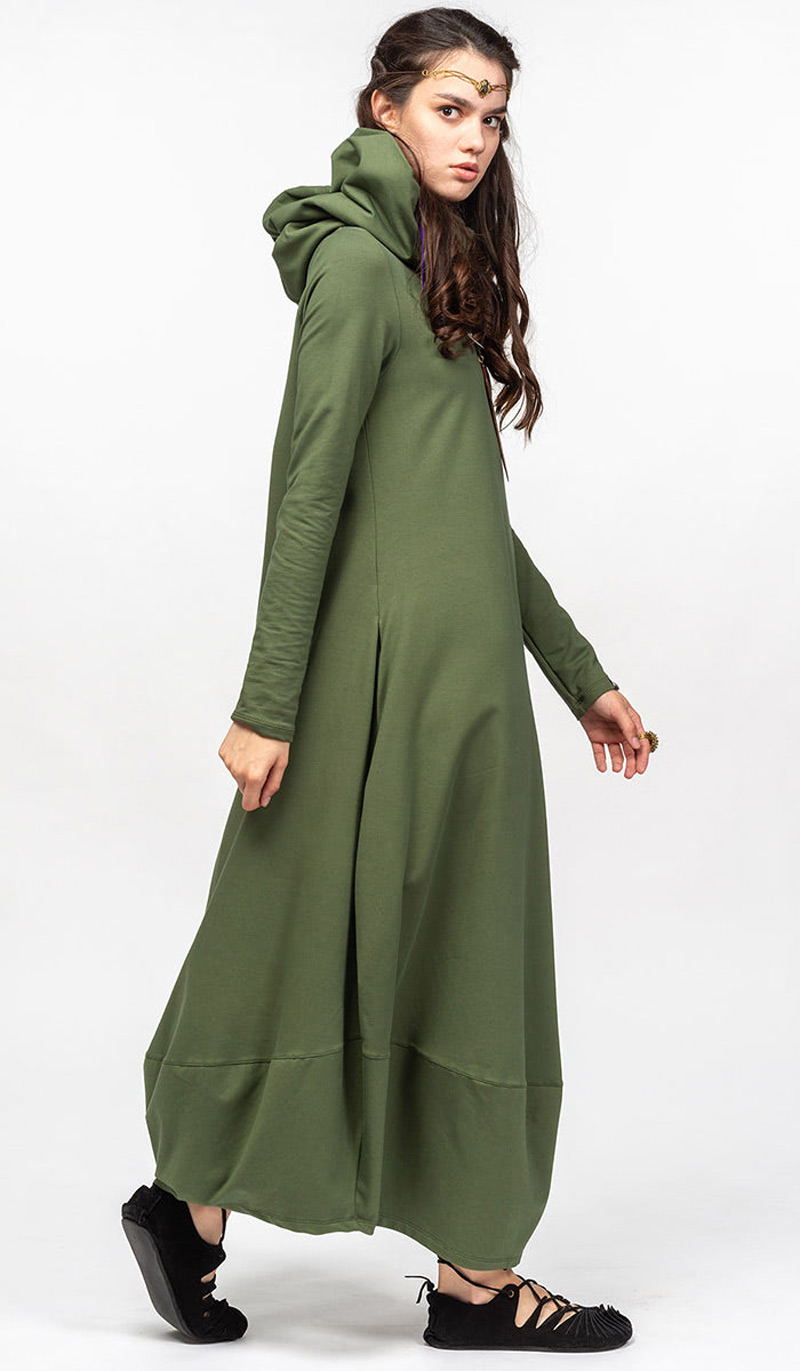 Длинное теплое платье от INDIASTYLE