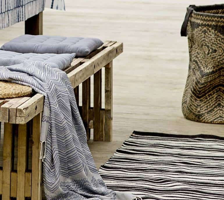 Плед из кашмирской шерсти