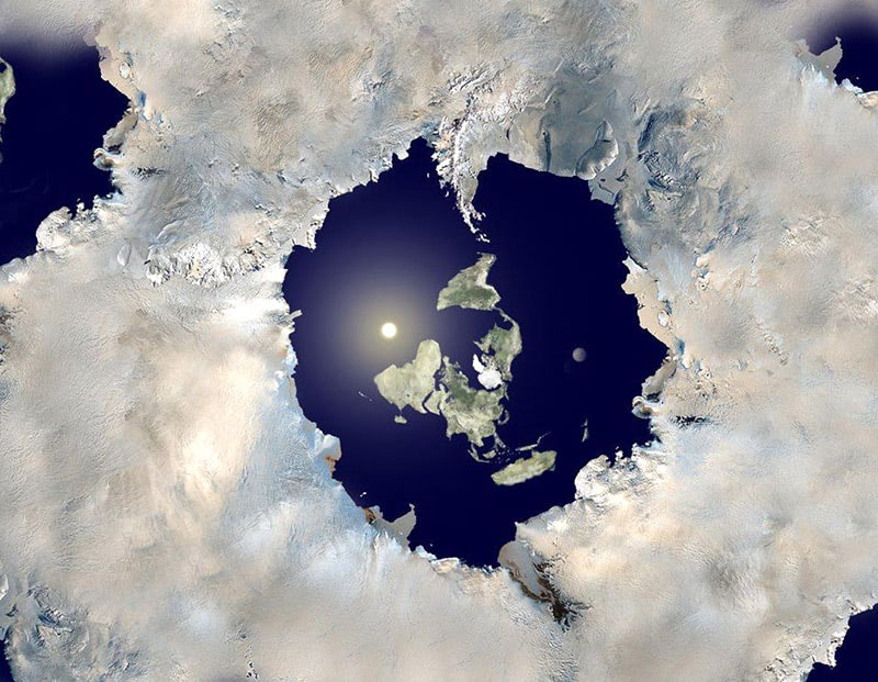 Плоская Земля, один из вариантов