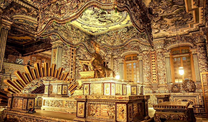 Гробница Кхай Диня — достопримечательность Вьетнама