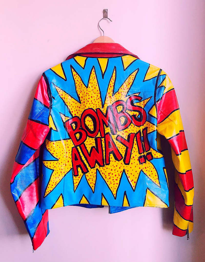 Поп-арт синтетические материалы