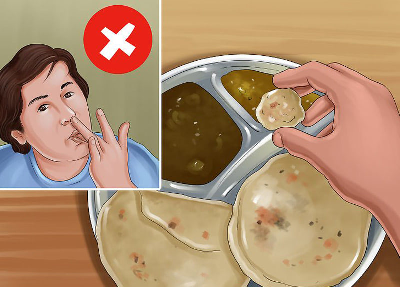 Как правильно есть индийскую еду руками