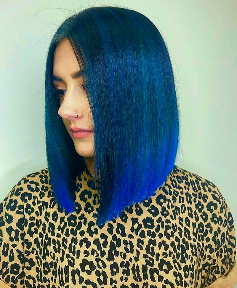 Тренды причесок: цветные волосы