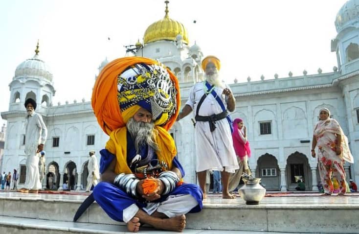 Сикхийский храм в Индии