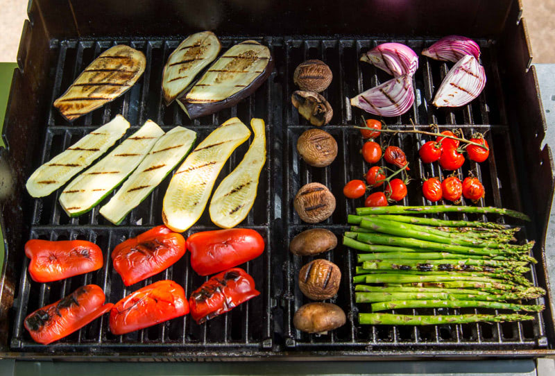 Рецепт июня — овощи гриль