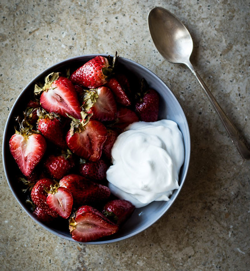 Рецепт июня — жареная клубника