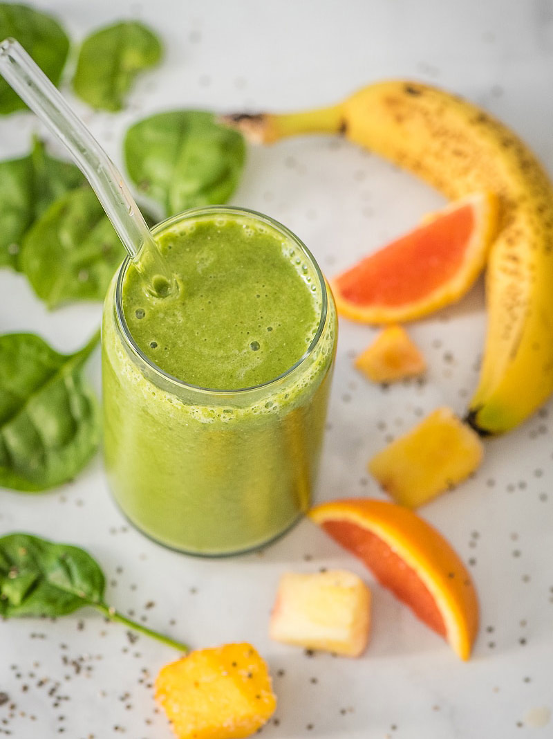 5 лучших рецептов сентября — смузи зеленое