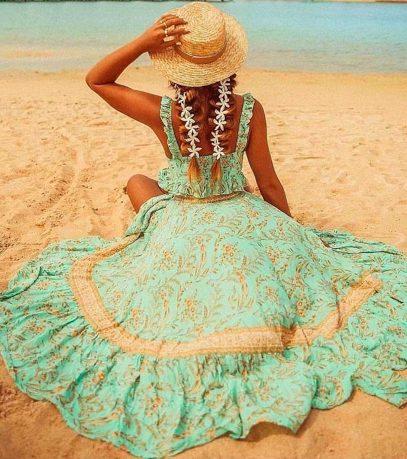 Модный бохо лук