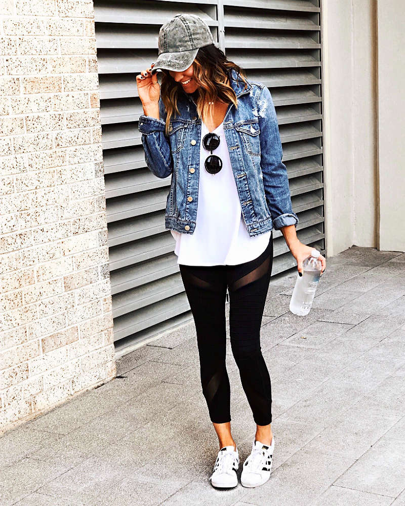 Лосины и леггинсы в уличной моде