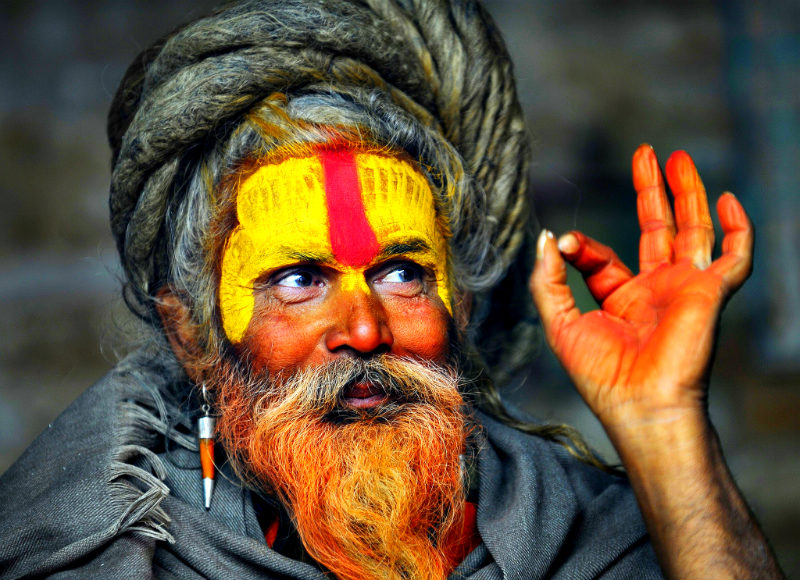 Садху посвящение