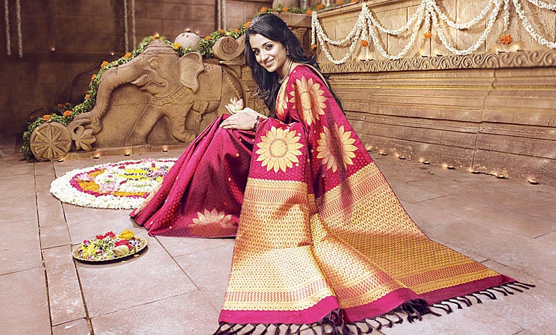 Красивое сари