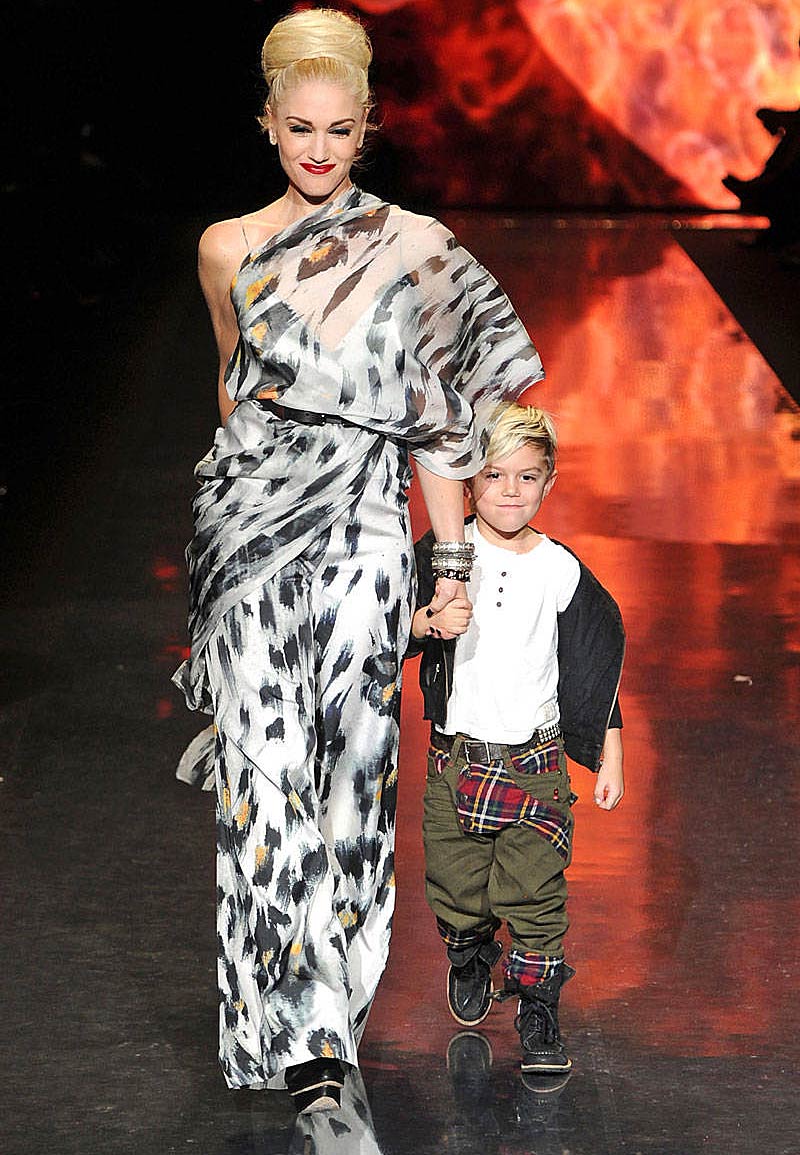 Гвен Стефани в индийском сари