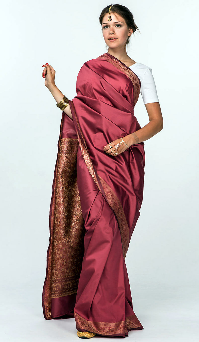 Красивое индийское сари