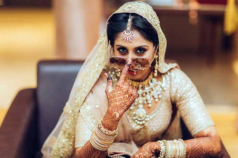 Свадебное индийское сари